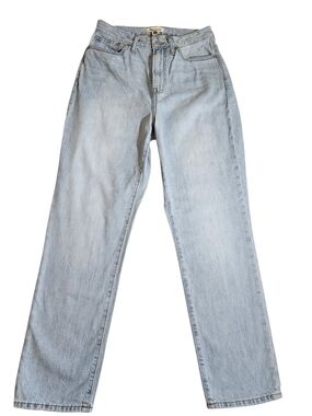 Madewell Curvy Perfect Vintage Jeans Light Wash 100% Cotton Size 27